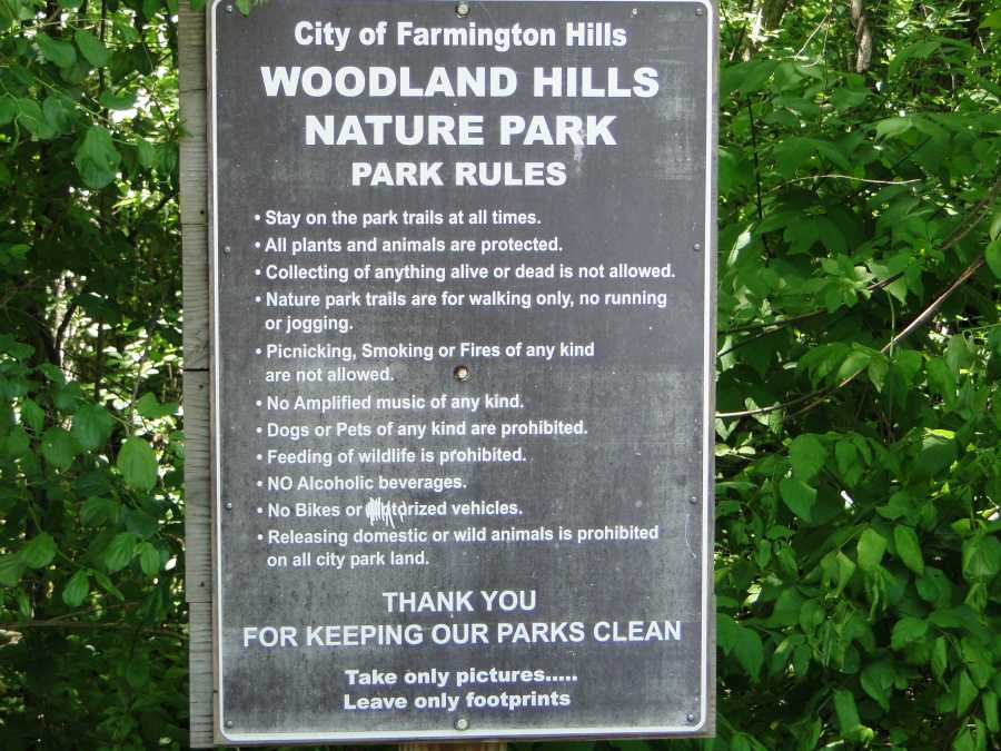 Woodland Hills Nature Park Mi